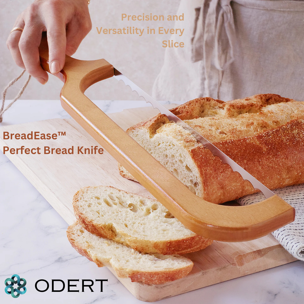 BreadEase™ Bow Bread Knife